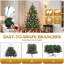 Arbre de Noël artificiel enneigé 6 pi avec pommes de pin et baies-1386958994
