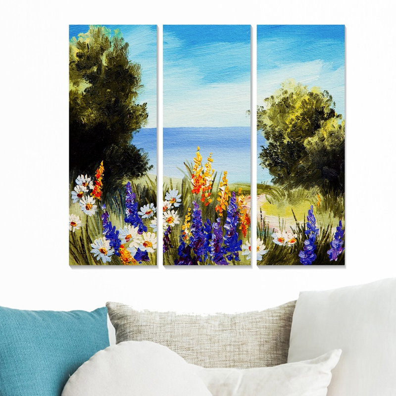 Ensemble de 3 peintures élégantes, art moderne, 27,6 po x 19,7 po | Épaisseur: 0,1 pouce | Parfait pour le salon, la chambre à coucher et le bureau, et pour une œuvre d'art élégante et polyvalente