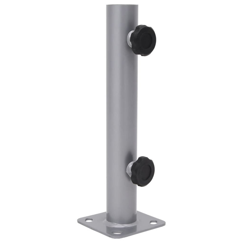 0.93kg Steel With Powder Coating Umbrella Base, Silver