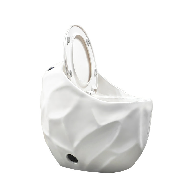 Toilette 1 pièce à chasse d'eau 1,28 GPF en blanc brillant