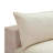 Davida Wicker Outdoor Armless Lounge Chair with Cushions