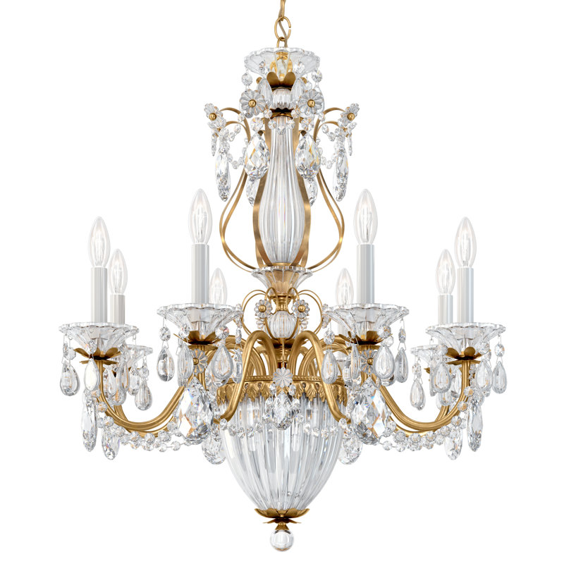 Bagatelle 11 - Light Chandelier, Heirloom Gold, Spectra Crystal