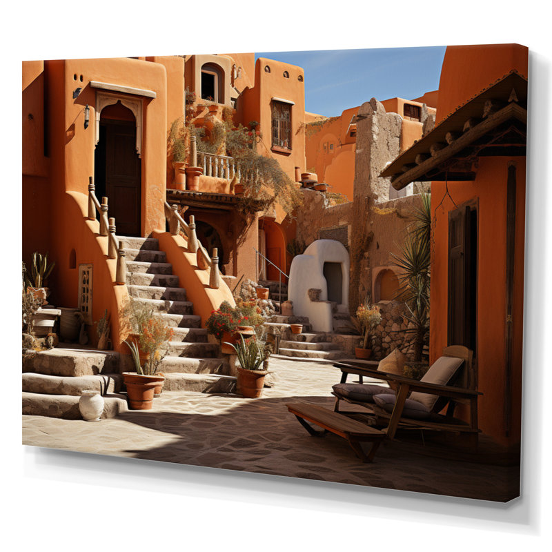 Égypte, Essence de Nubie I - reproduction sur toile, Toile tendue, H 34 po x l 44 po x P 1,5 po