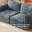 2 Seater Sofa & Chaise