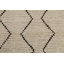 Tapis marocain géométrique ivoire All-Over 6 x 9
