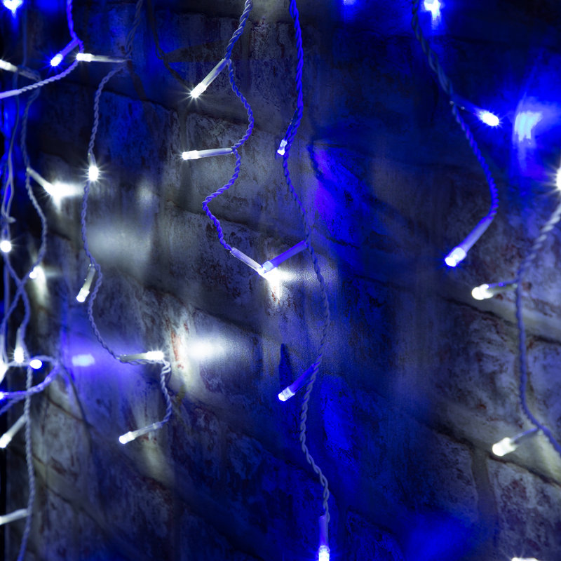 LED Twinkle Indoor / Outdoor Icicle Lights