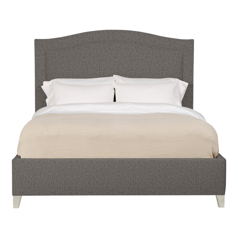 Caroline/Casey Upholstered Bed, Wrenn, Tuck Metal, Queen