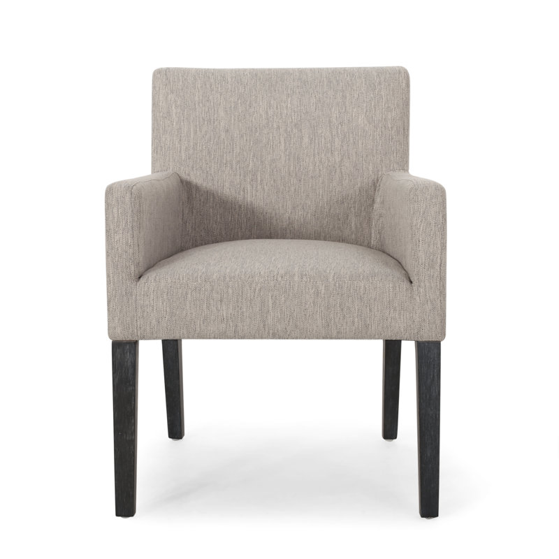 64.77Cm Wide Club Chair This armchair is 25.50" W x 25.75" D x 34.25" H. Includes: One (1) Chair, Gray