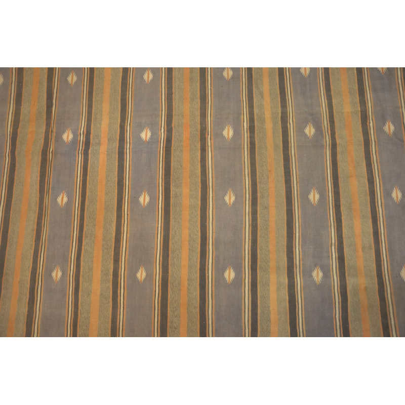 Dhurrie One-of-a-Kind Rectangle 13'6" X 14'6" Area Rug