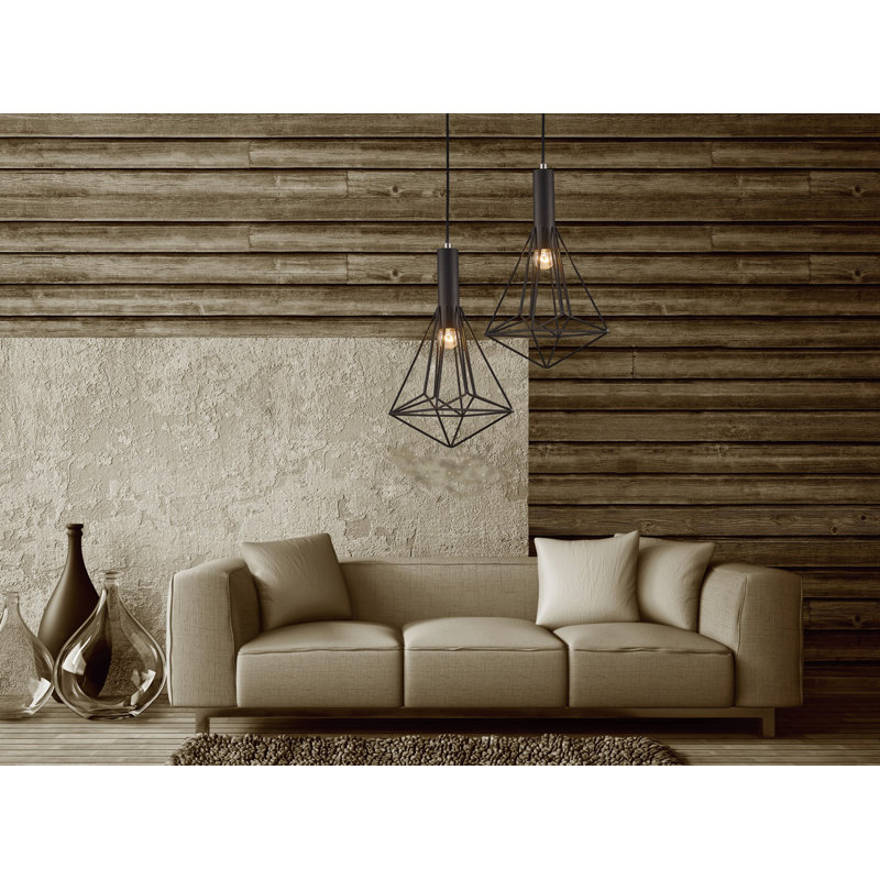 Odeya 3 - Light Black Cluster Pendant