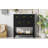 Wood Frame Bathroom Vanity With Ceramic Sink And 5 Drawers-1584283994