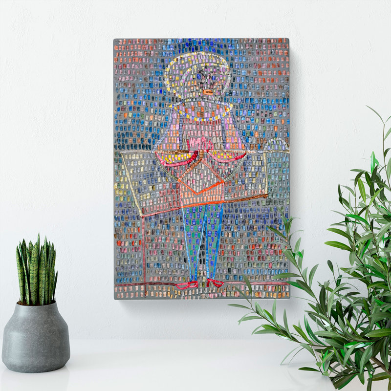 Boy in Fancy Dress by Paul Klee - Wrapped Canvas, 60cm H x 40cm W x 3cm D
