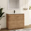 Ensemble de meuble-lavabo simple 40 po avec plateau en céramique Ornar, meuble-lavabo simple autoportant avec lavabo en céramique-2022681006-2022681008