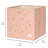 3 Sprouts Recycled Fabric Storage Cube Box Container Organizer - Green Terrazzo-84467064