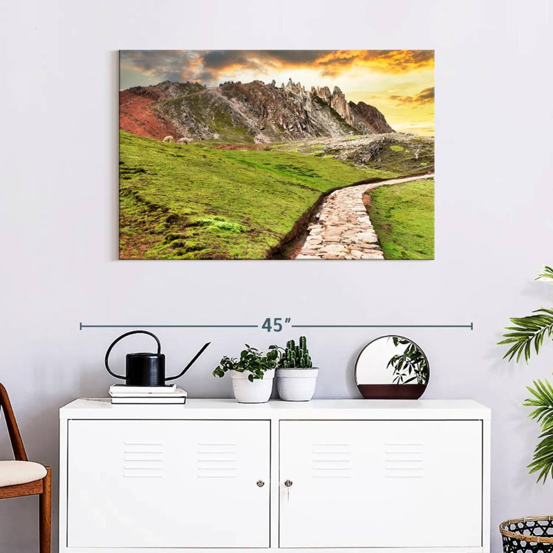 Kavia Colors Of Peru - Stone Path, 24" H x 36" W