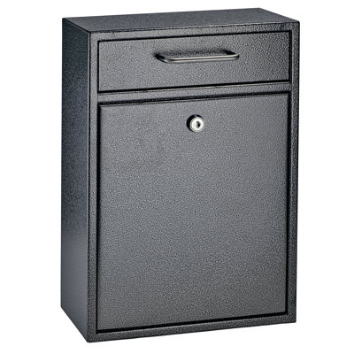 Steel Wall Mounted Mailbox with Magnetic Closure