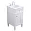 Ensemble de meuble-lavabo simple l 18 po x P 19 po x H 35 po Rivers-266154253