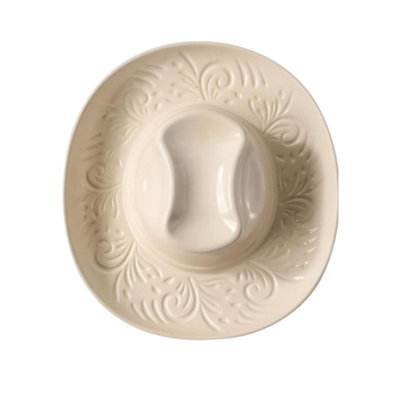 Ceramic Cowboy Hat Wall Planter Vase
