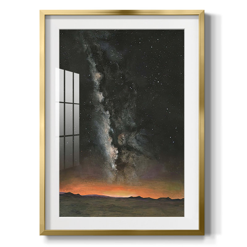 «Milky Way Exposure I», impression encadrée
