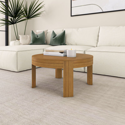 Valletta Contour Round Coffee Table (30in x 30in / 762mm x 762mm)