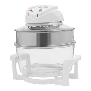 17.96 Qt. Glass Air Fryer