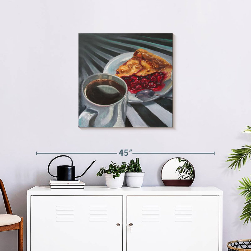 Yarlin Pie And Coffee, 24" H x 24" W