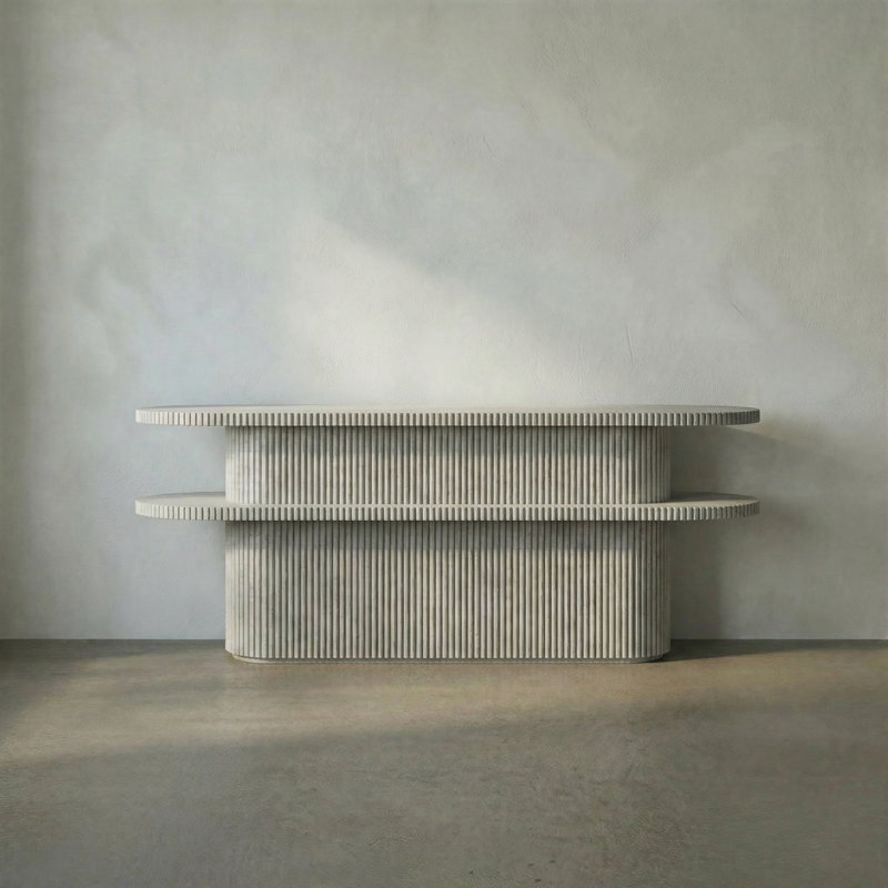 Parker 84'' Solid Wood Console Table