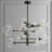 Iron, Brass Jowers Chandelier-668197131-668197232-625954344