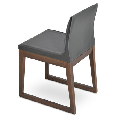 Polo Upholstered Solid Back Parsons Chair