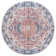 Arizona Symphony Machine Washable Non-Slip Area Rug In Red & Navy