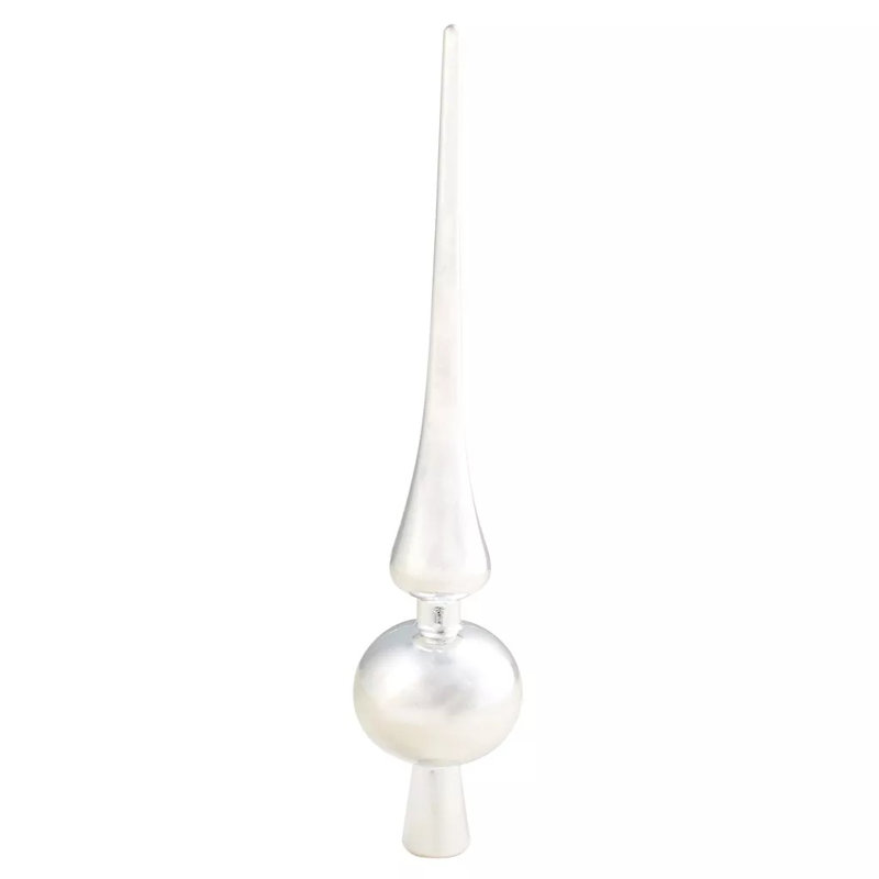 6cm Solid Colour 节日装饰品 Bauble, Sliver