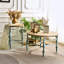 Table basse décorative en bois sculpté Accent