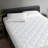Overfilled Deep Pocket Mattress Pad White-659132921