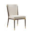 Chaise rembourrée sans accoudoirs moderne en fer Blondell-1651206061