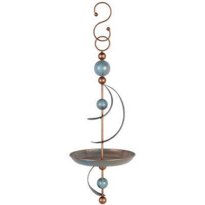 Layla-Jai Metal Hanging Decorative Bird Feeder