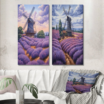 «Lavender Mills», 2 pièces