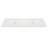 Carnley Double Bathroom Vanity with Wood, Acrylic Top-1840174678