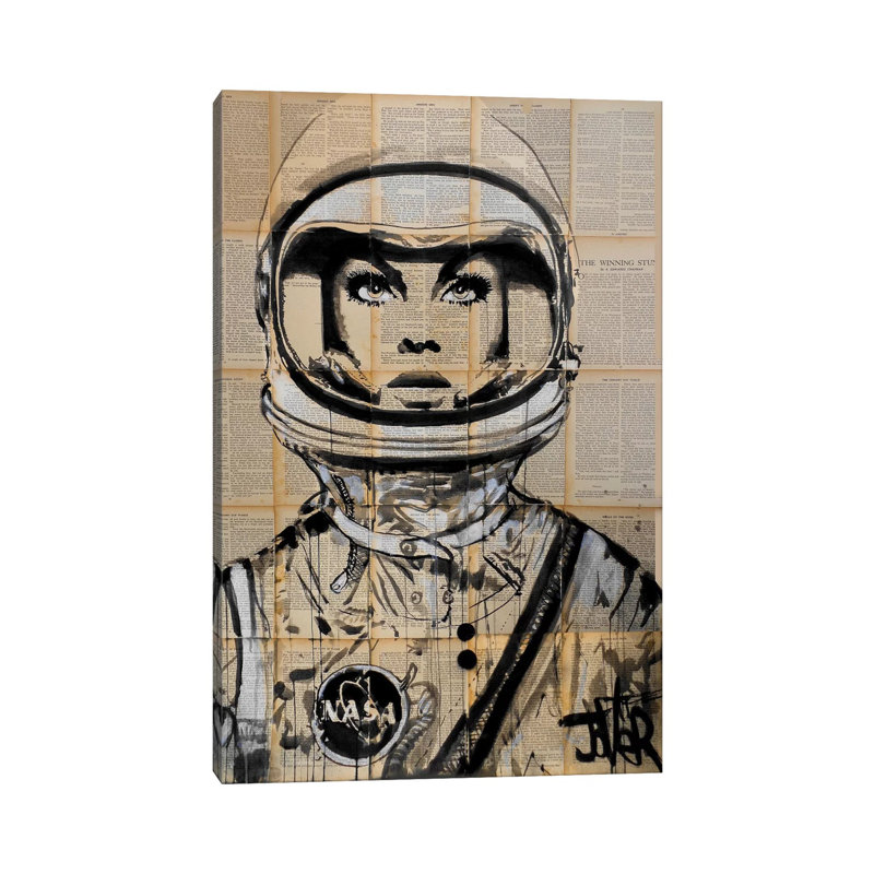 Orbit 1 Piece Wrapped Canvas Wall Art, 66.04 cm H x 45.72 cm W x 1.91 cm D