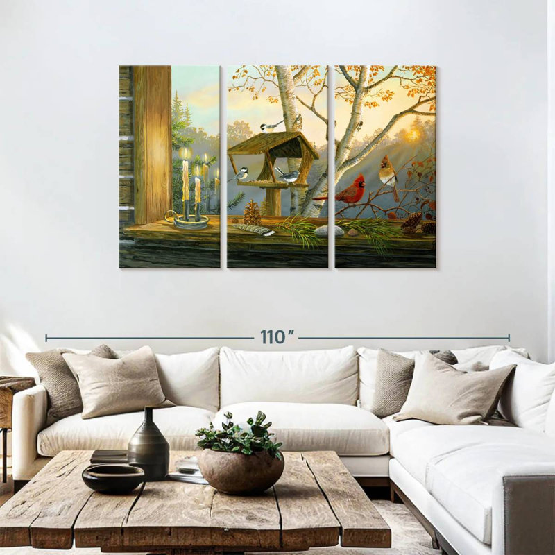 Brampt Evening Reflections, 48" H x 74" W