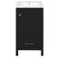 Meuble-lavabo moderne avec lavabo en céramique-315054058