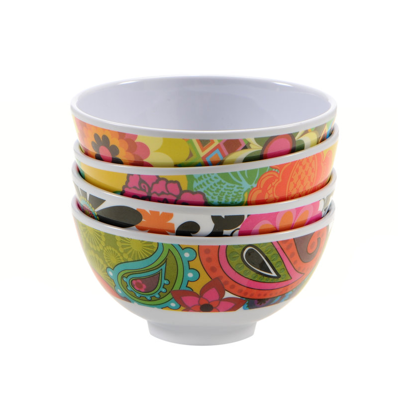 Bol à riz en mélamine Floral