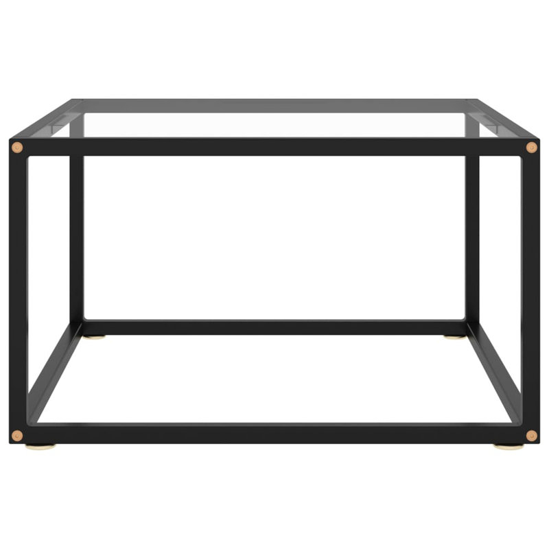 Adhvaith Frame Coffee Table, Clear, 35cm H x 60cm W x 60cm D