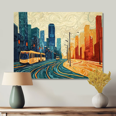 «Canada Vancouver Autumn City Scene - City Vancouver», reproduction d'art