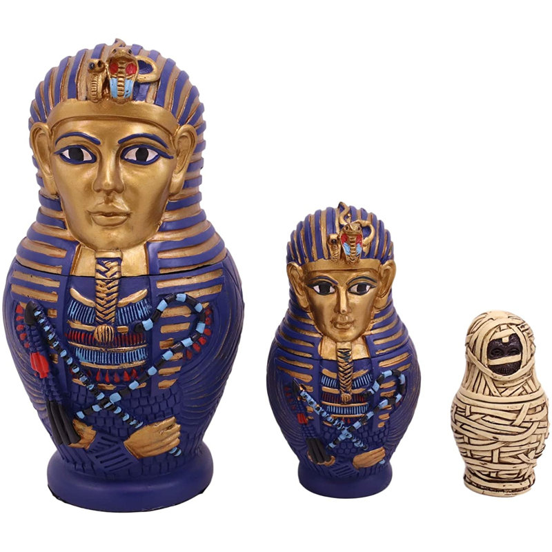 Jereme Pharaon égyptien antique TUT Sarcophage Cercueils