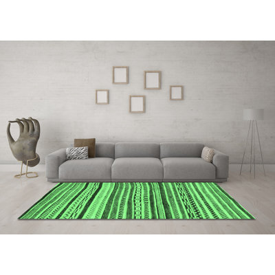Washable Geometric Indoor Rug