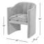 Fauteuil en velours Kidman-507404495