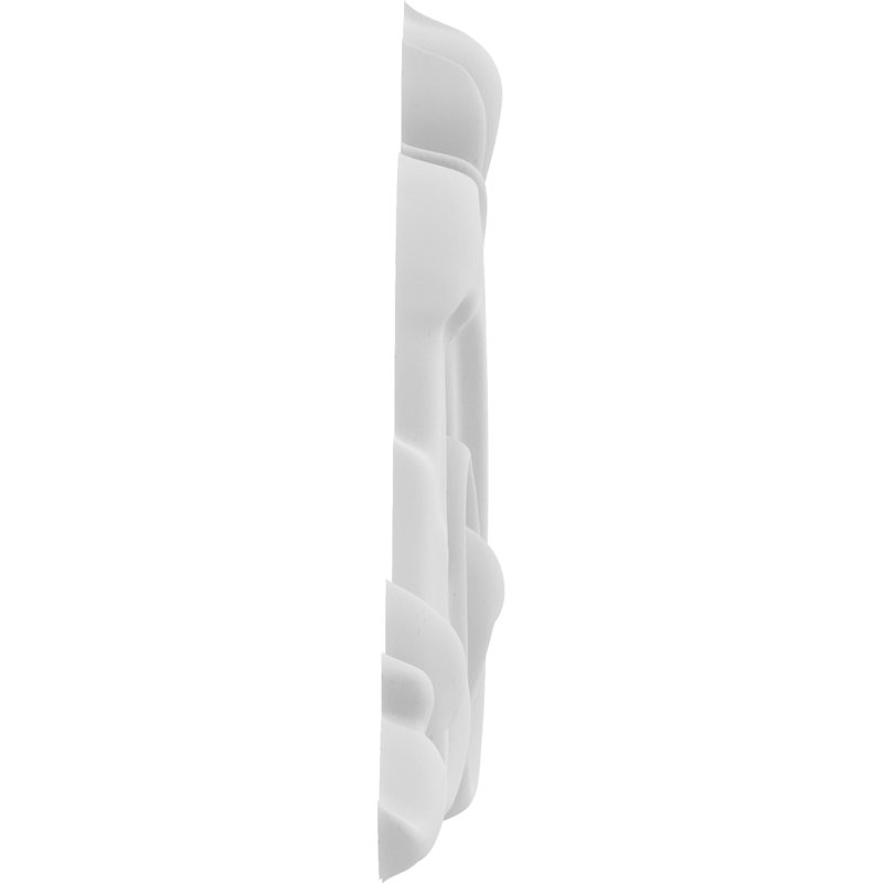 Rosette trenton, P 3 po x l 4 po x P 0,38 po, Gauche