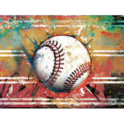 Graffiti Baseball by Marla Rae