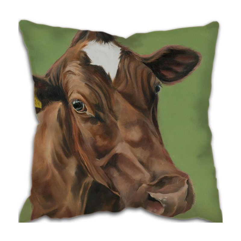 Jemma Square Throw Cushion, 44 cm L x 44 cm W