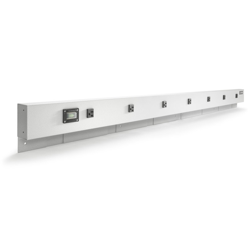 6' Wide 9-Outlet Workbench Powerstrip